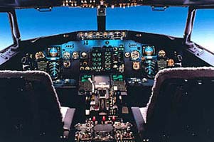 "ห้องนักบิน Boeing 737-400