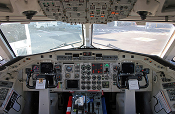 Saab Aircraft on Saab 340b Cockpit