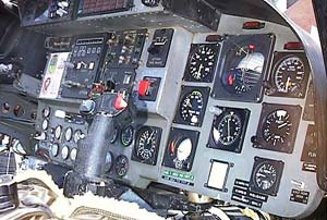 Westland Lynx cockpit